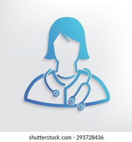 Doctor symbol design,clean vector