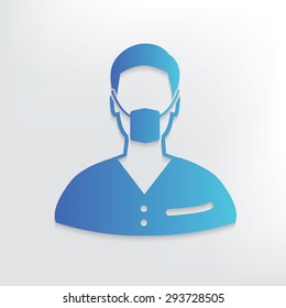 Doctor symbol design,clean vector