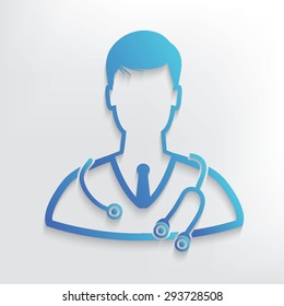 Doctor symbol design,clean vector