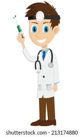 Doctor With Syringe