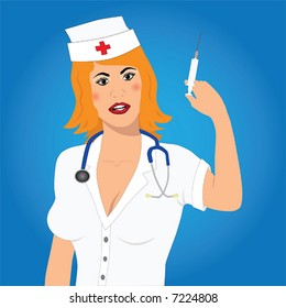 Doctor Syringe Vector Image Stock Vector (Royalty Free) 7224808 ...