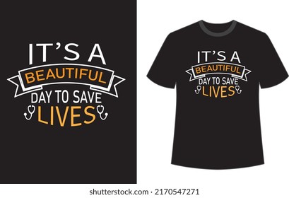Doctor t shirt design vector file.