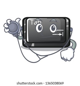 Doctor tab button installed on computer character