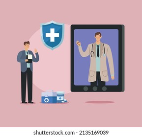 doctor in tablet online consulting