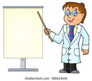 Doctor theme image 2 - eps10 vector illustration.