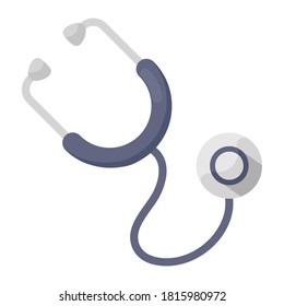 A doctor tool or medical device, stethoscope 