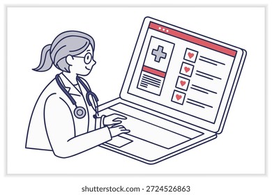 Ferramentas Médicas Vetor Ilustração Conjunto Equipamentos Médicos, Saúde, Instrumentos de Diagnóstico