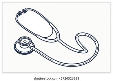 Ferramentas Médicas Vetor Ilustração Conjunto Equipamentos Médicos, Saúde, Instrumentos de Diagnóstico