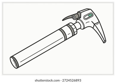 Doctor Tools Vector Illustration Set Medical Equipment, Healthcare, Diagnostic Instruments