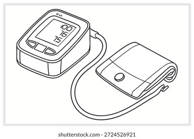 Equipo médico del conjunto de Ilustración vectorial de las herramientas del doctor, cuidado de la salud, Instrumentos de diagnóstico
