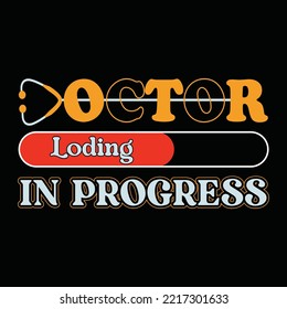 Doctor t-shirt design vector template