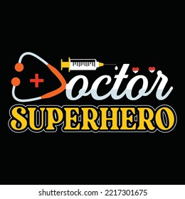 Doctor t-shirt design vector template