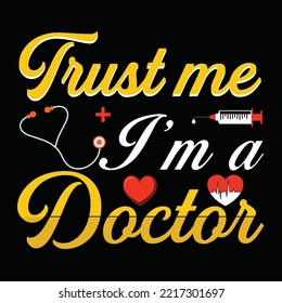 Doctor t-shirt design vector template