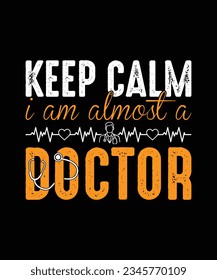 Doctor Typography T-Shirt Design Graphic