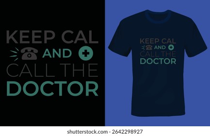 Doctor Typography T-shirt Design, Physician Typography T-shirt Design, medico Typography Tee shirt Design.