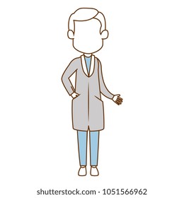 doctor with uniform character