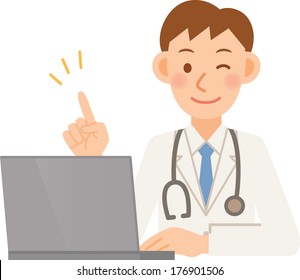 Doctor to use a personal computer