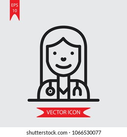 Doctor vector icon