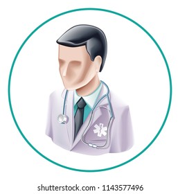 Doctor vector icon