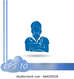 Doctor vector icon