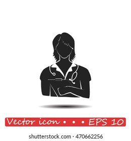 Doctor vector icon
