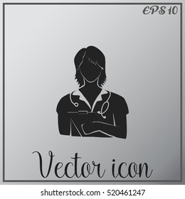 Doctor vector icon