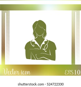 Doctor vector icon