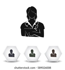 Doctor vector icon