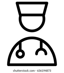 Doctor Vector Icon