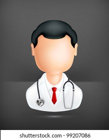 Doctor, vector icon