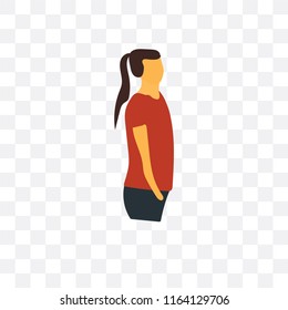 Doctor vector icon isolated on transparent background, Doctor logo concept