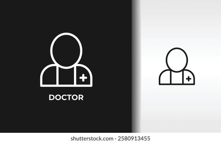 Doctor Vector, Icon Or Logo Sign Isolated Symbol Illustration