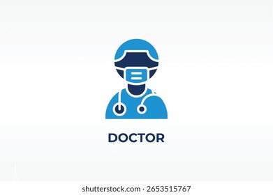 DOCTOR vetor, ícone ou logotipo sinal símbolo isolado ilustração