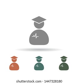 Doctor Vector icon . Lorem Ipsum Illustration design