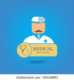 Doctor vector illustration