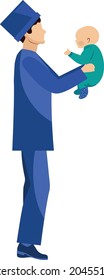 Plano de diseño de ilustración vectorial