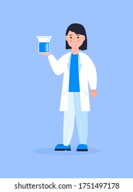Vector de doctor aislado para web, app. Terapia, cirujano, científico se muestran en estilo de dibujos animados. La enfermera está ayudando. Ilustración médica.