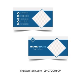 Doctor visiting card design template