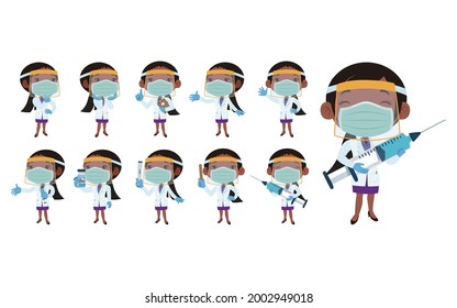 Doctor wearing protective suite to fight coronavirus