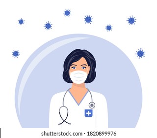 164,080 Female doctor mask Images, Stock Photos & Vectors | Shutterstock