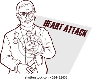 The doctor who had a heart attack
