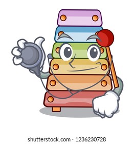 Doctor xylophone classic music sound sign cartoon