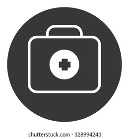Doctors Bag Health Icon vector