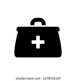 doctors bag icon design vector template