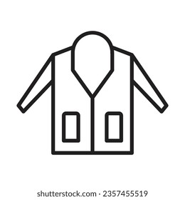 doctor's coat icon design for personal commercial use