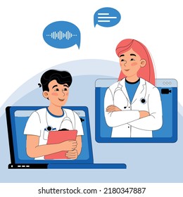 Doctor's Consultation Online, Doctor Online, Remote Doctor's Consultation, Doctor's Courses Online, Doctor And Nurse, Doctor And Nurse Work Together