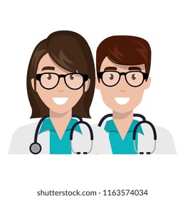 doctors couple avatars characters