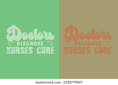 Médicos diagnostican curación de enfermeras, camisas cardíacas de enfermería, enfermeras de medio leopardo, enfermeras de enfermería, enfermeras de camisas para enfermeras, enfermería y vida