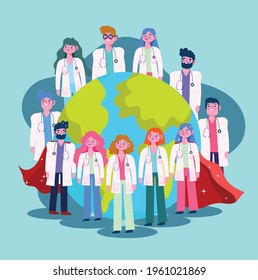 doctors with hero cloak world