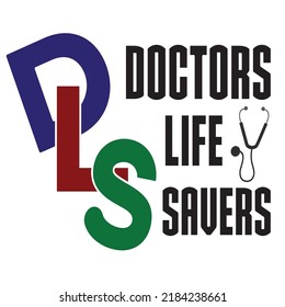 Doctors Life Savers Logo Vector Art